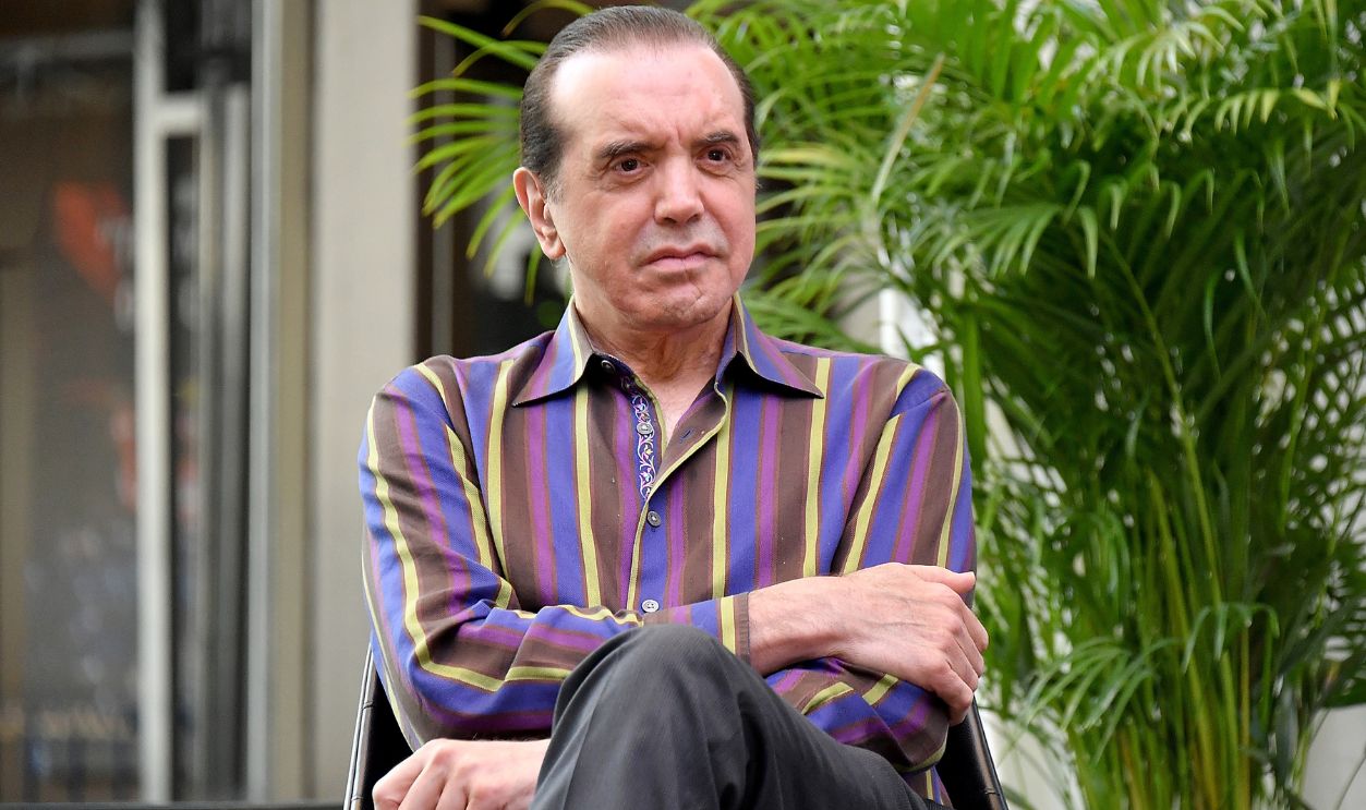 Actor Chazz Palminteri attends a press conerence in honor of Billy Joel's 100th Lifetime Performance at Madison Square Garden on July 18, 2018 in New York City.
