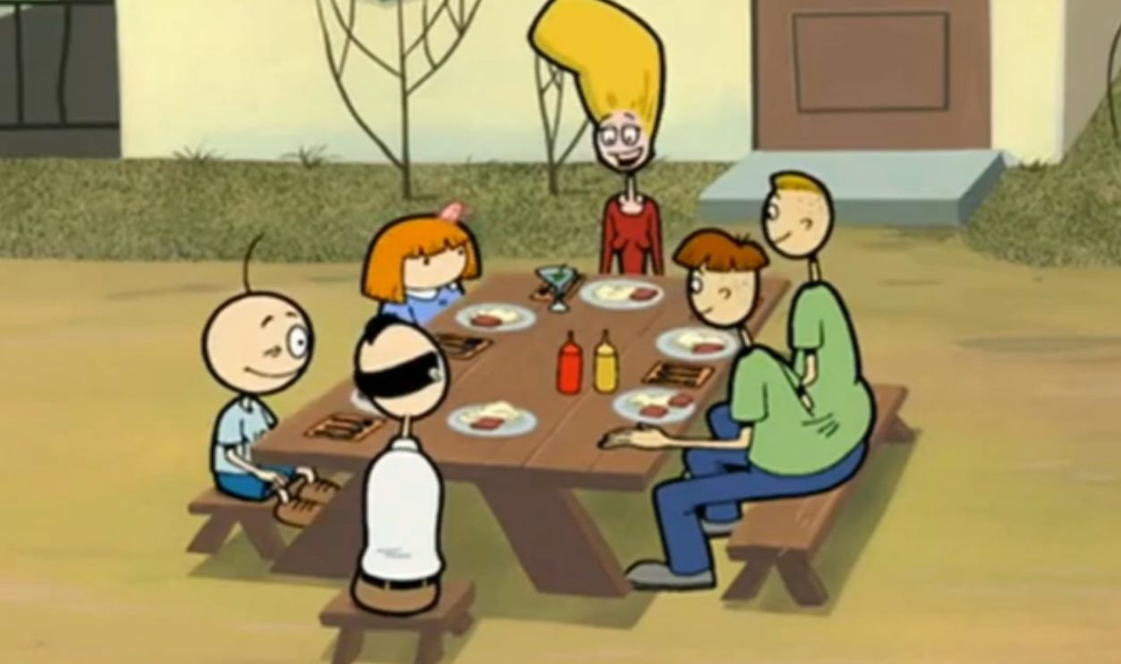 Screenshot from The Oblongs, The WB (2001)