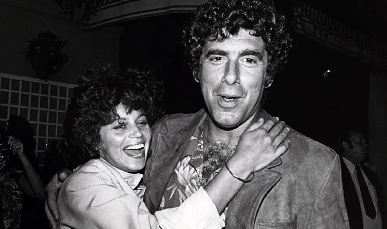 LOS ANGELES, CA - CIRCA 1980: Elliott Gould and Jennifer Bogart circa 1980 in Los Angeles, California. 
