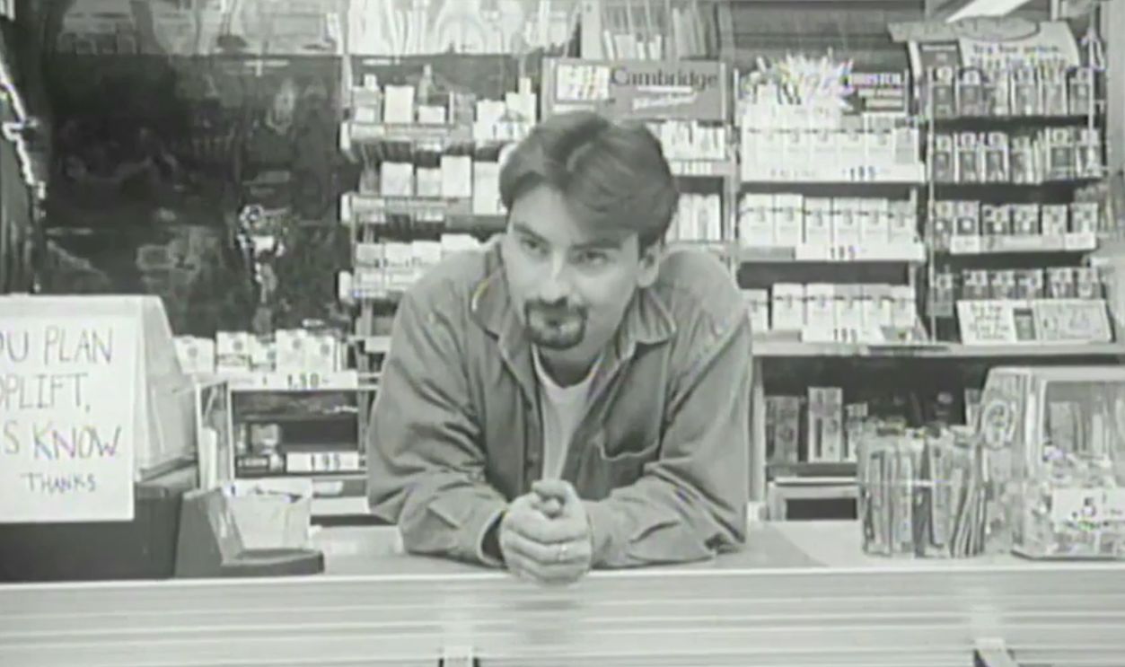 Screenshot from Clerks, Miramax Films (1994)  