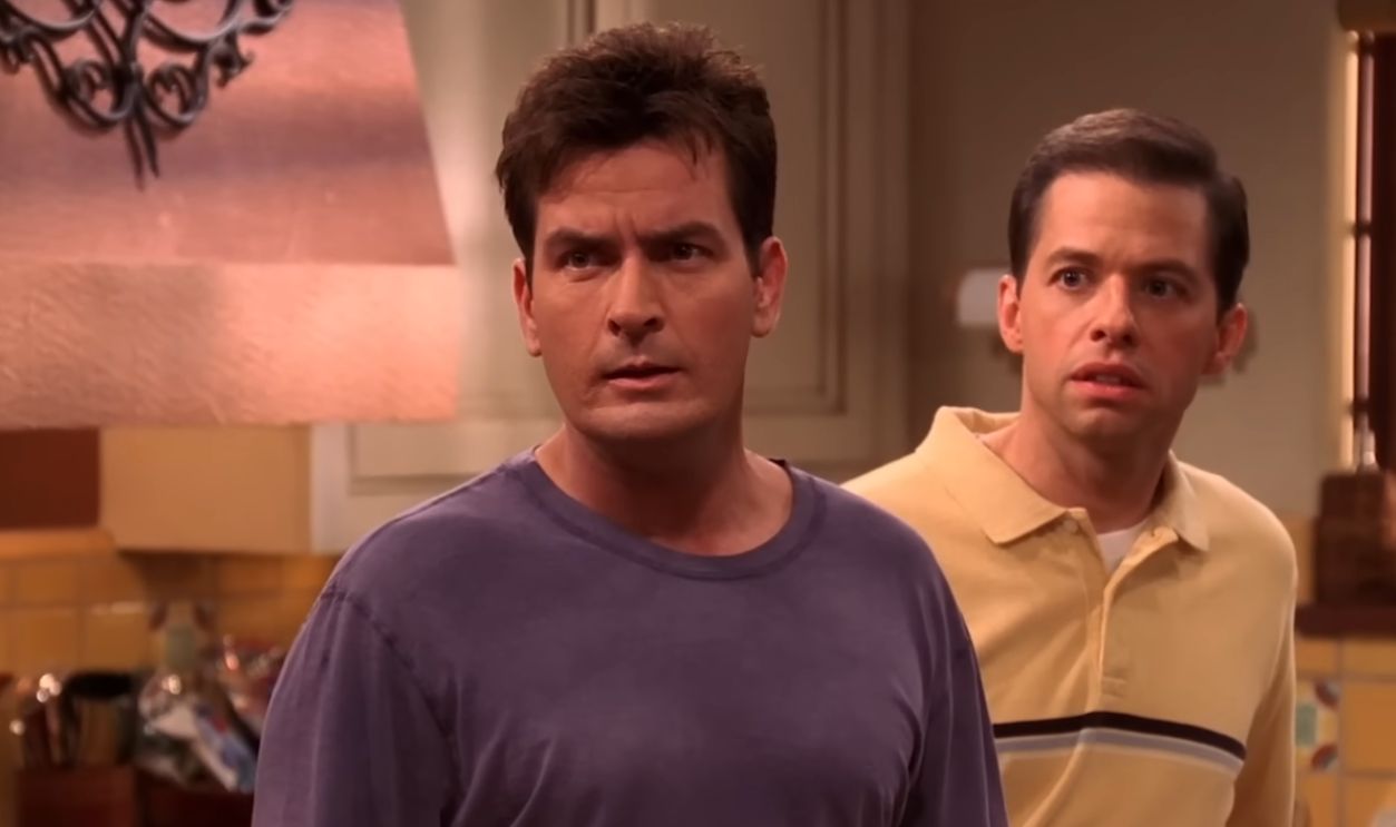 Screenshot from Two and a Half Men, CBS (2003–2015) 