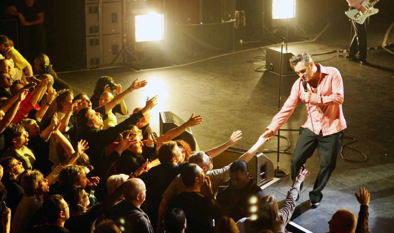 Gettyimages - 1267295595, Morrissey Morrissey performing in Salford in 2006