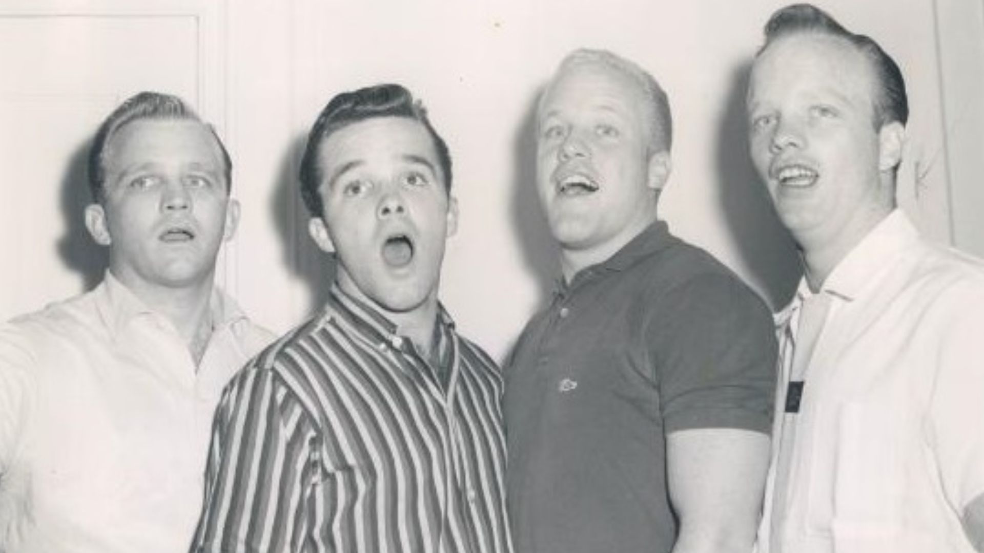press photo of The Crosby Boys in 1959