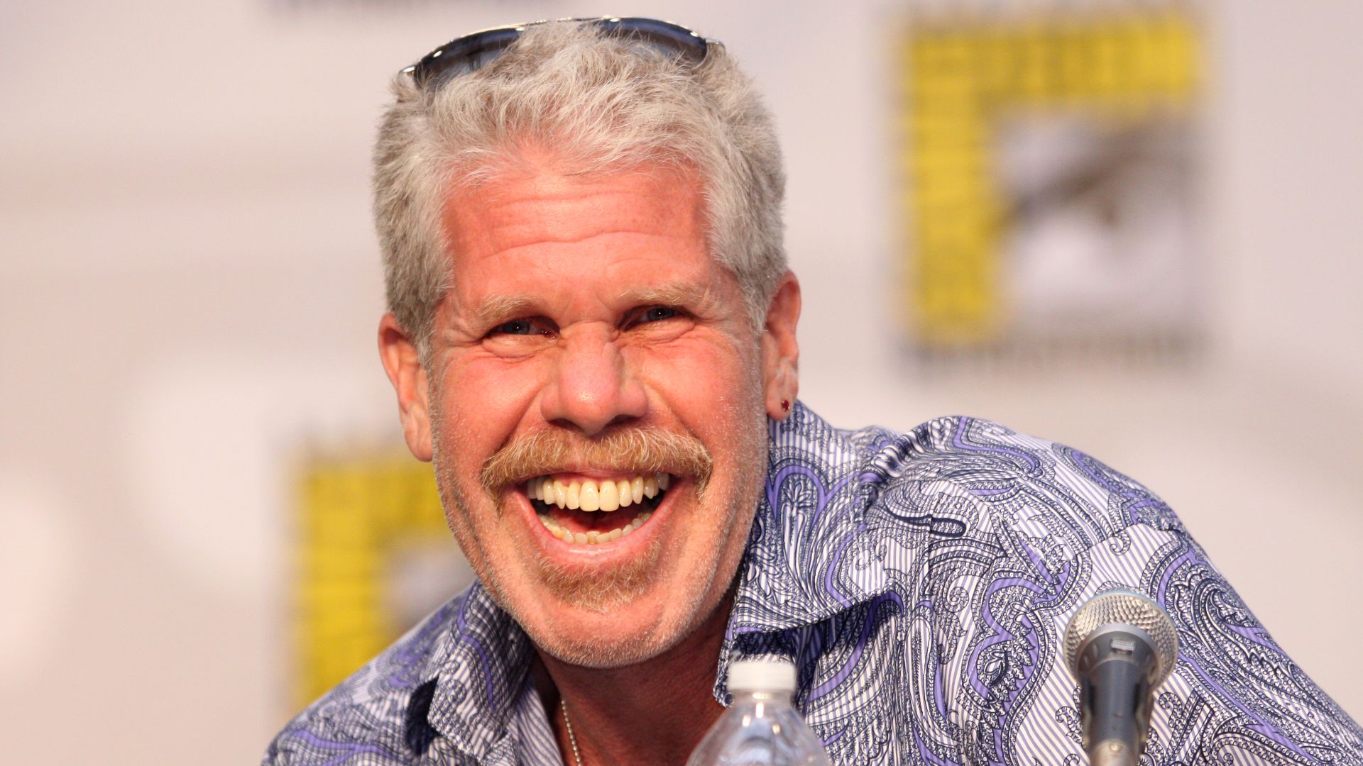 Actor Ron Perlman on the Sons of Anarchy panel at the 2010 San Diego Comic Con in San Diego, California.

Please attribute to Gage Skidmore if used elsewhere