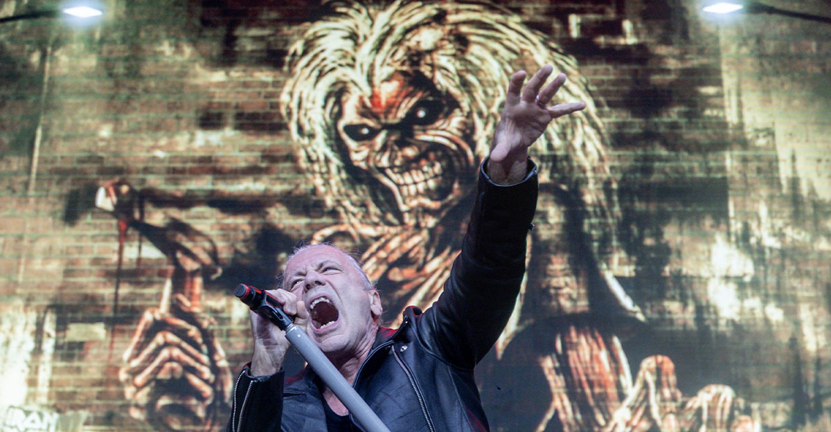 Iron Maiden concert