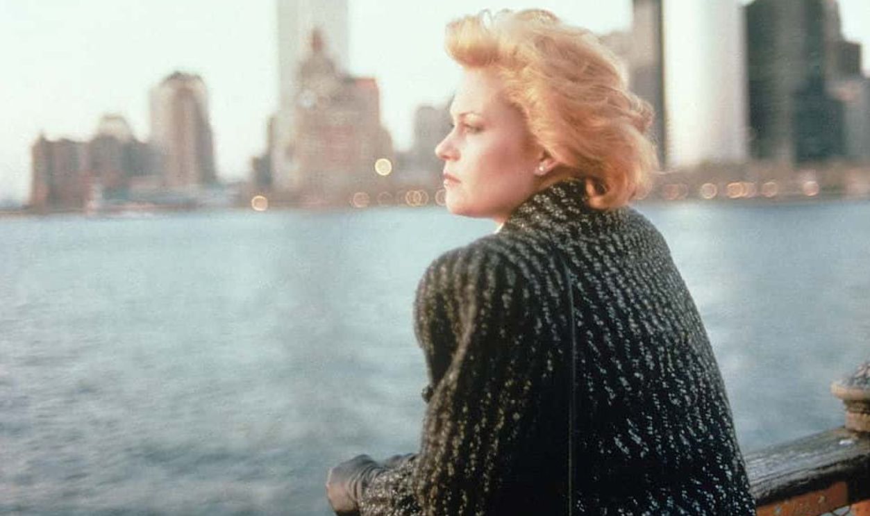 On the set of Working girl