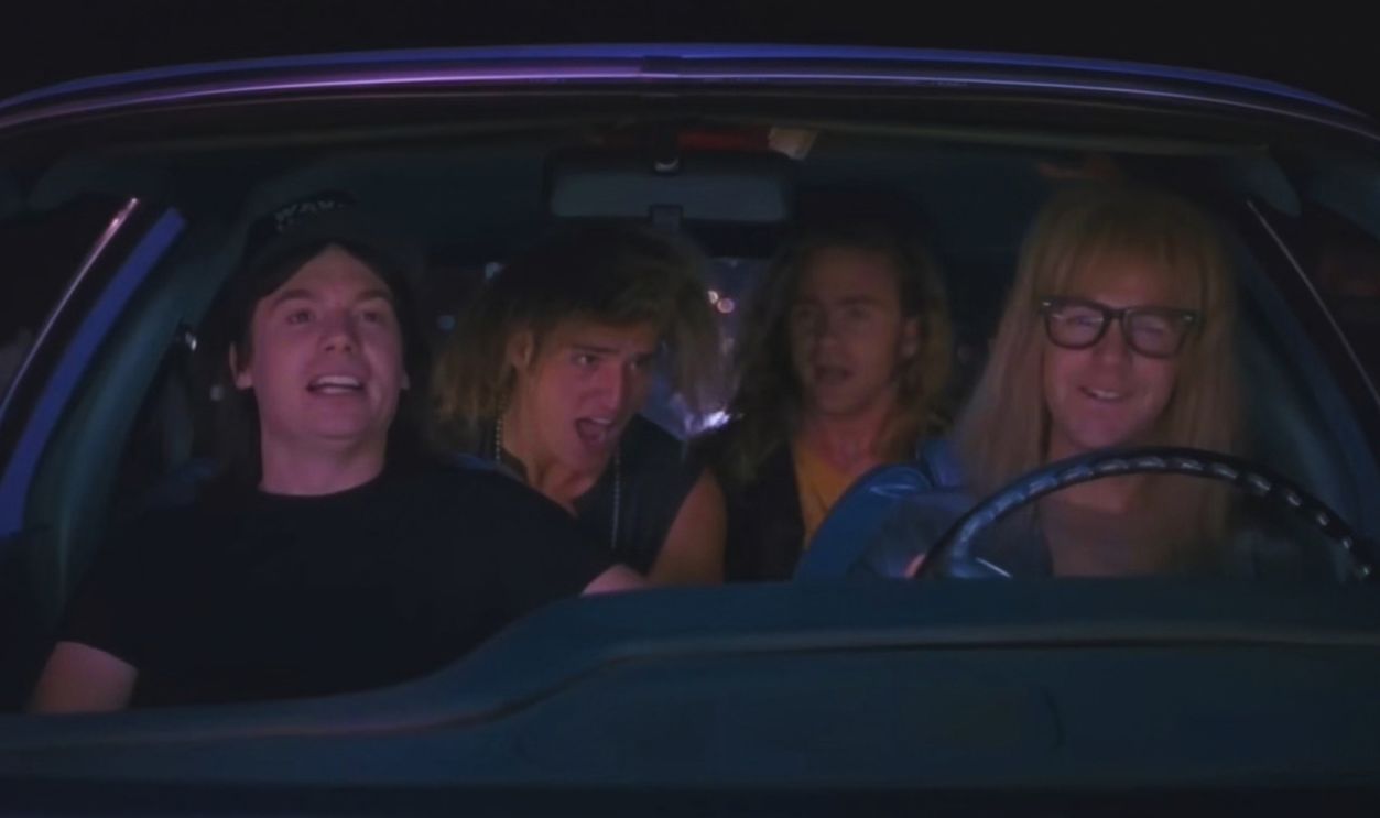 Screenshot from Wayne's World (1992)