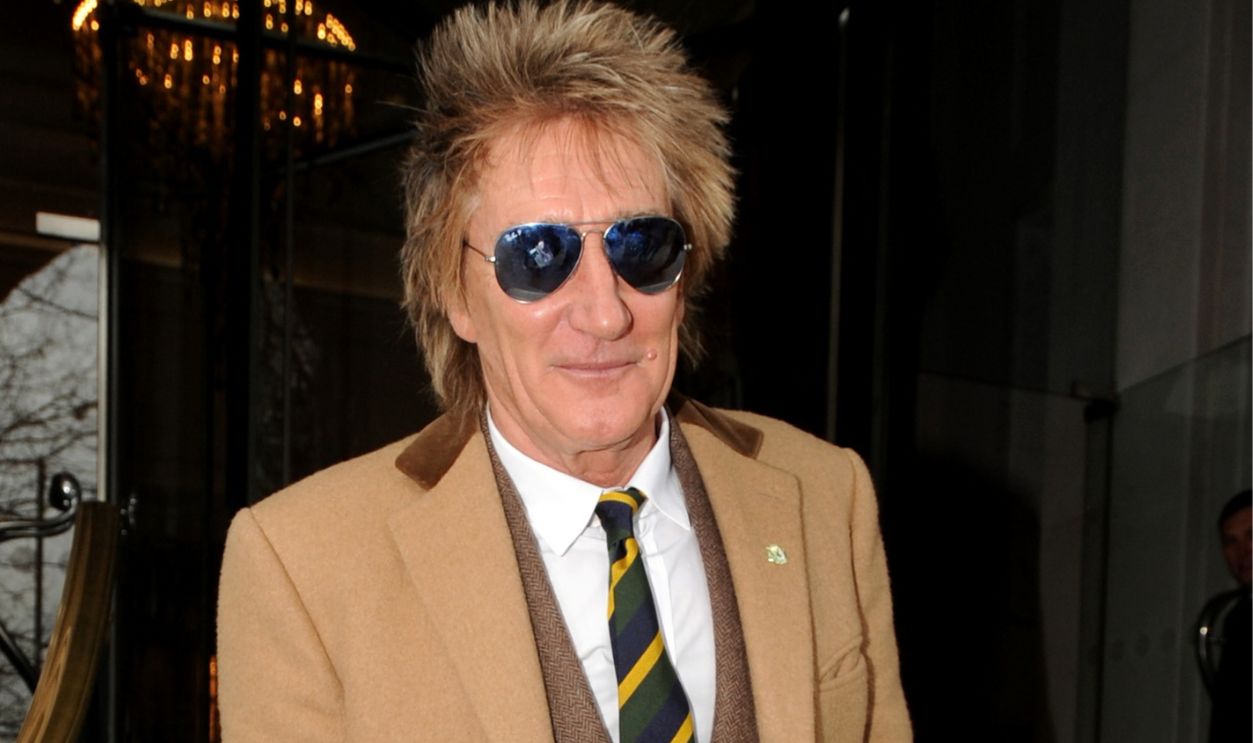 Rod Stewart pictured at Radio 2 on March 21, 2013 in London, England.