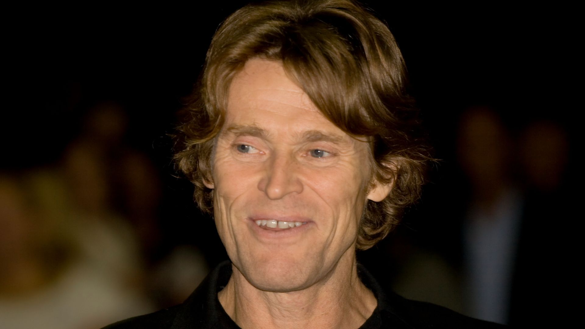 At the premiere of