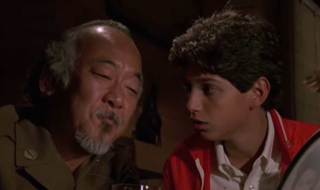 Screenshot from The Karate Kid (1984)