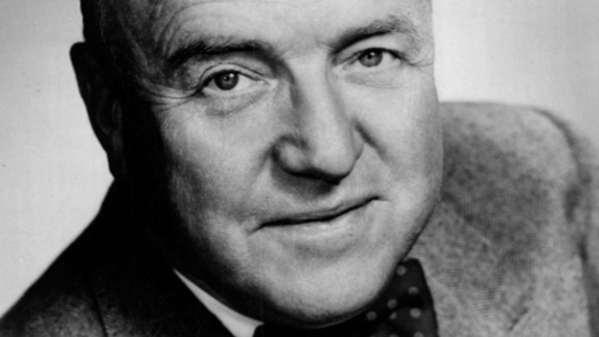 Publicity photo of actor William Frawley. This photo was taken about six months before he became Fred Mertz in I Love Lucy.