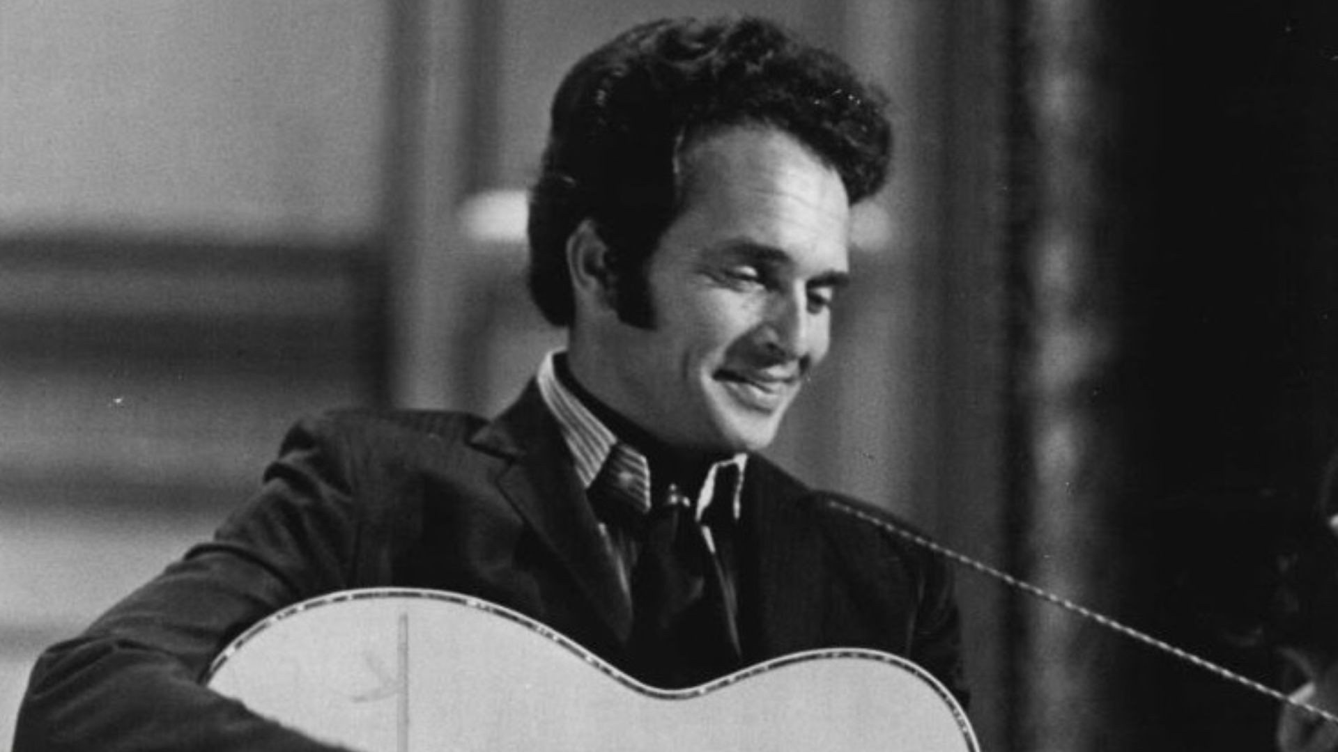 Merle Haggard, Country Music Association's performer of the year in 1971.