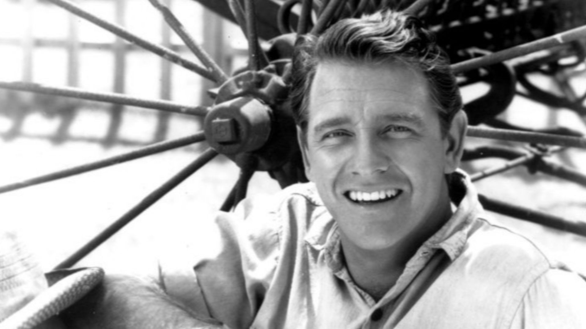 Photo of Richard Crenna as Luke Mc Coy from the television program The Real McCoys.