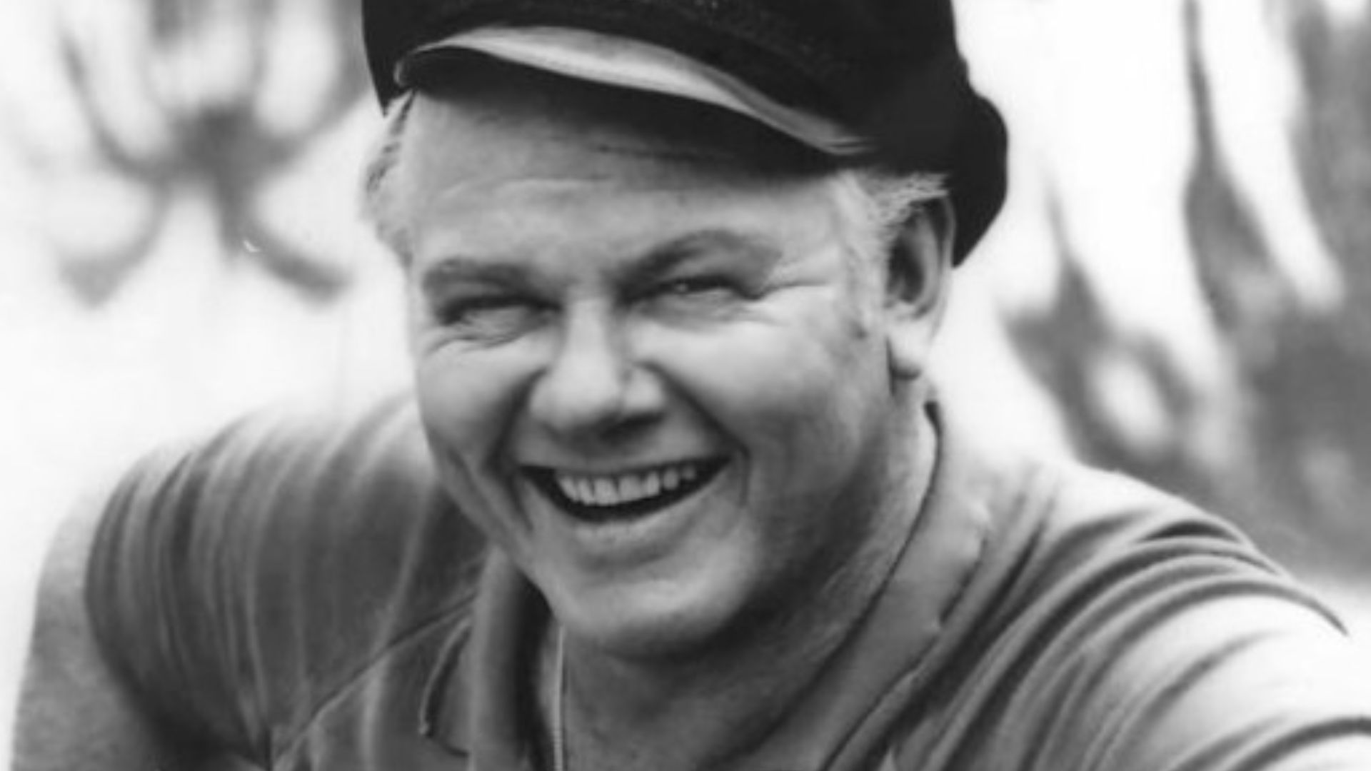 Photo of Alan Hale, Jr. as the Skipper from the television program Gilligan's Island.