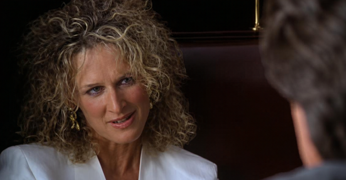 Screenshot from Fatal Attraction (1987), Amazon Prime Video