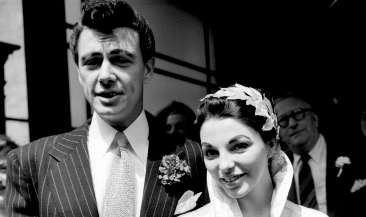 Maxwell Reed & Joan Collins wedding