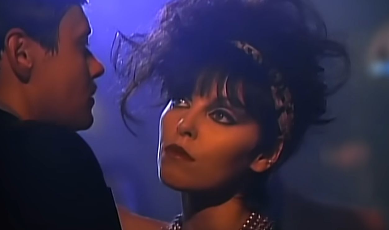 Screenshot from Love Is a Battlefield, Chrysalis Records (1983)