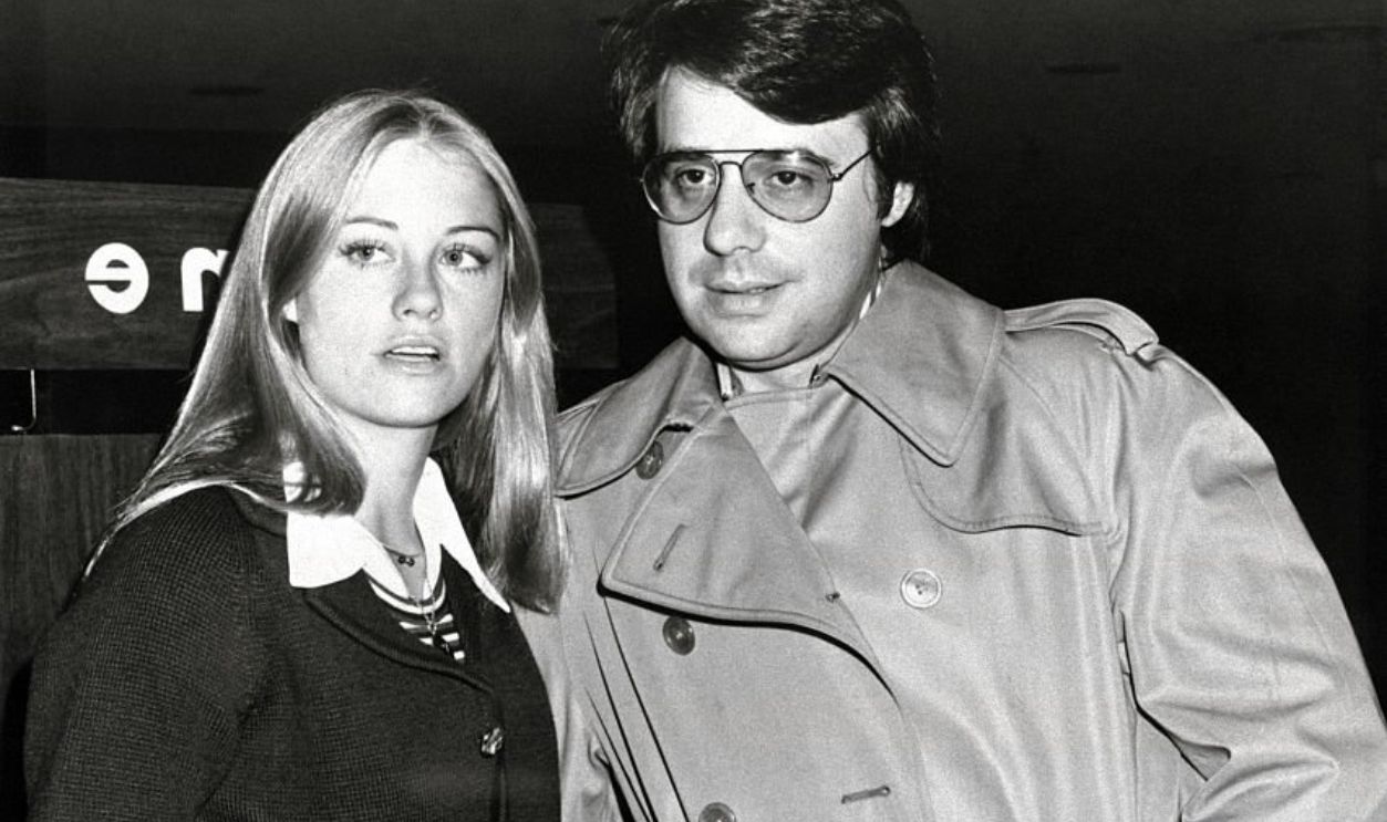 (Original Caption) Los Angeles, Ca.: Peter Bogdanovich, director of the film The Last Picture Show and the co-star Cybill Shepherd, enroute to Sydney, Australia for a promotional tour and premier of the film.