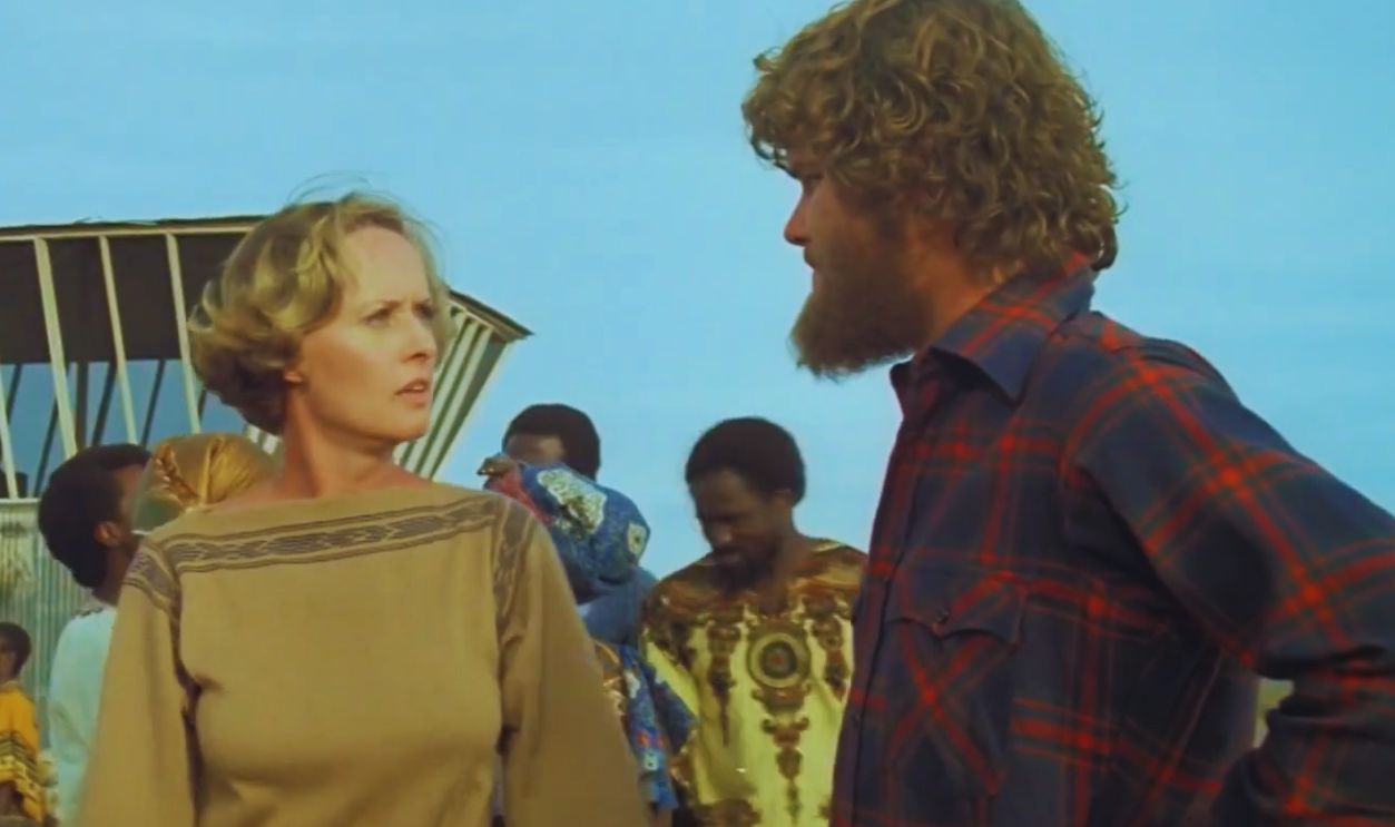 Screenshot from Roar (1981)