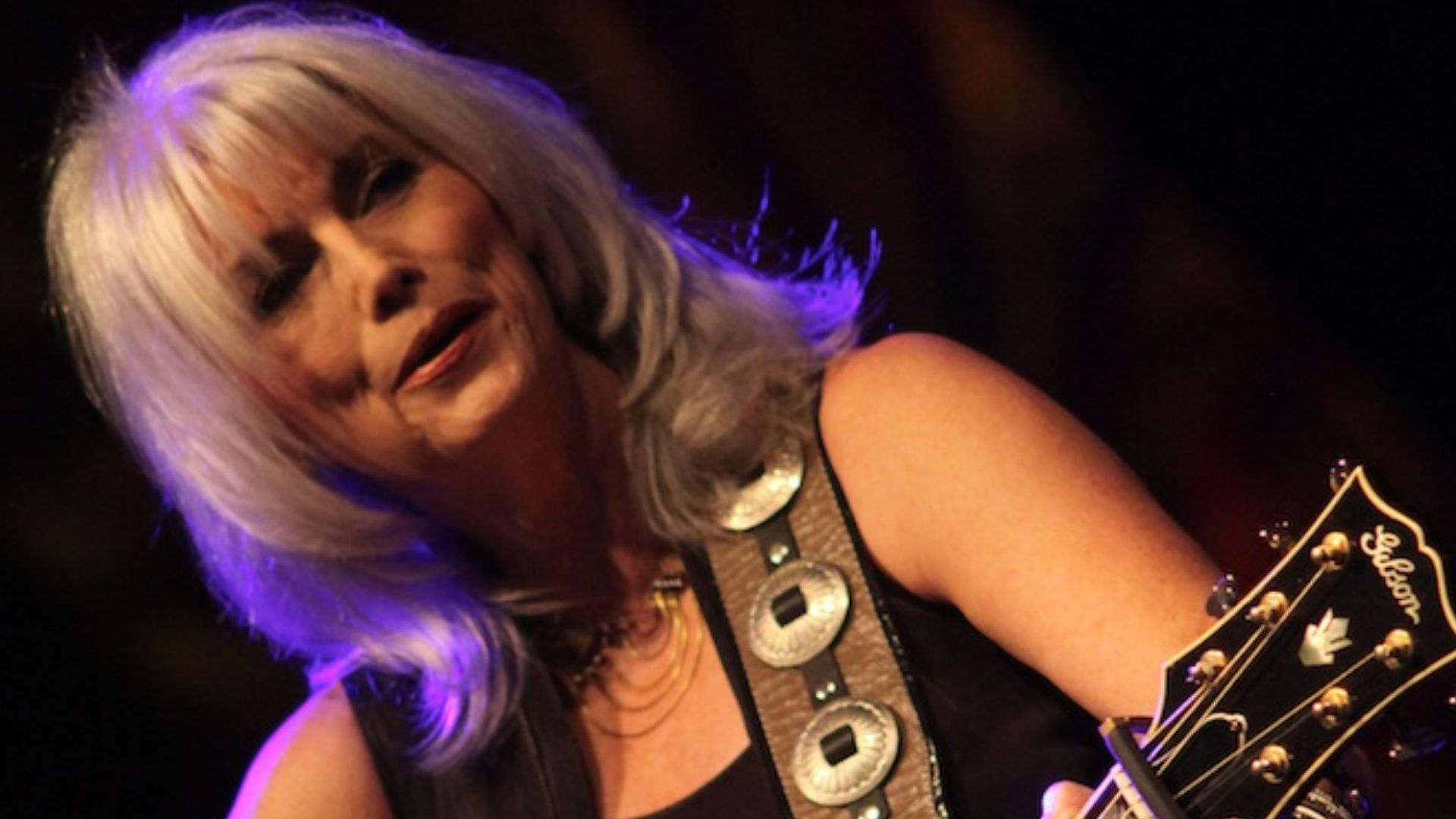Emmylou Harris playing at the 2011 Greenbelt Harvest Picnic in Ontario, Canada, August 27th, 2011