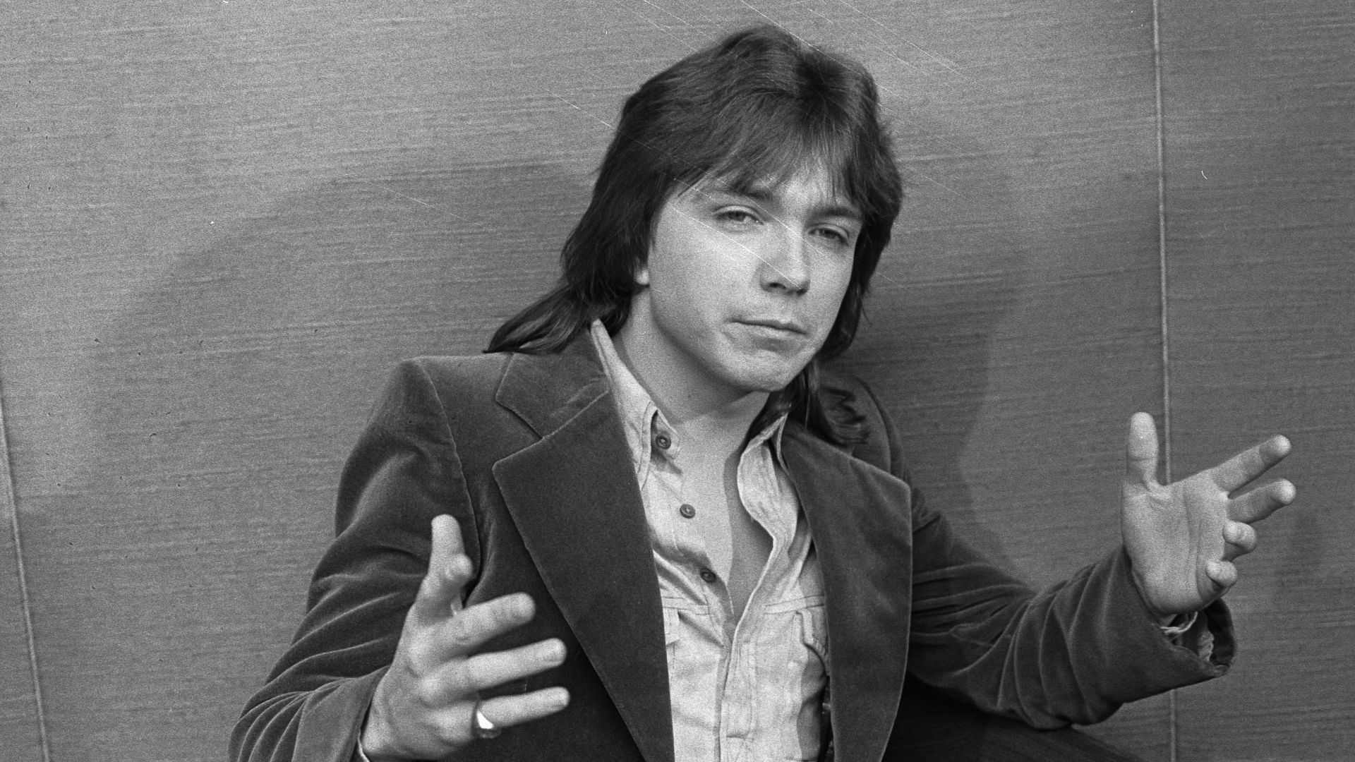 David Cassidy op Schiphol