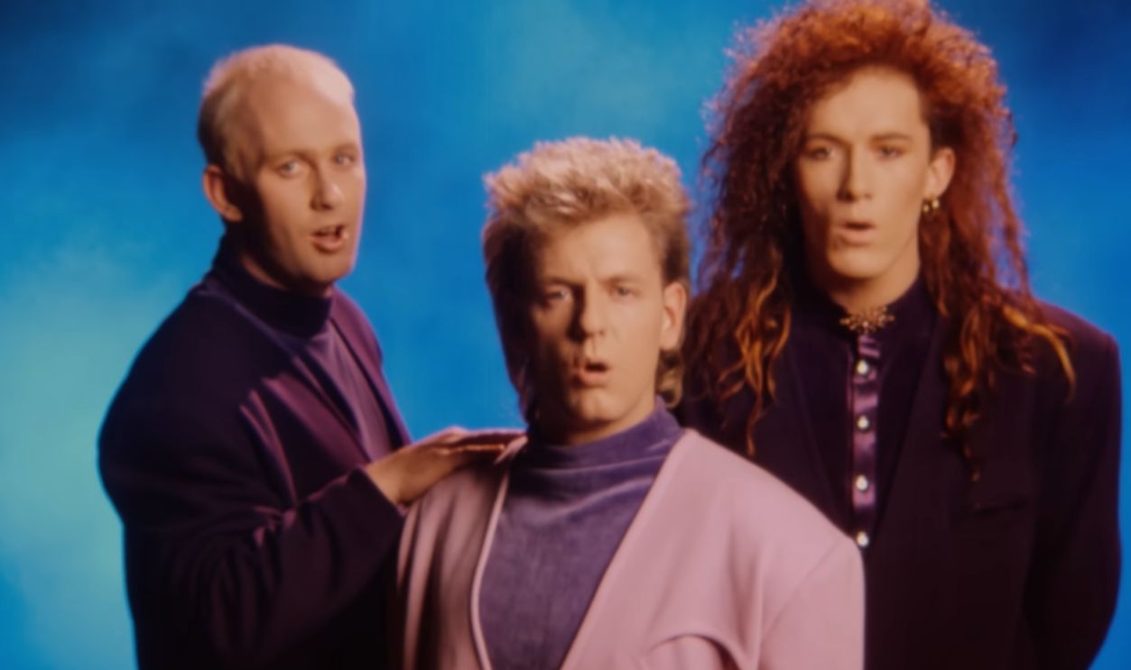 Screenshot from You Spin Me Round (Like a Record), Epic Records (1984)