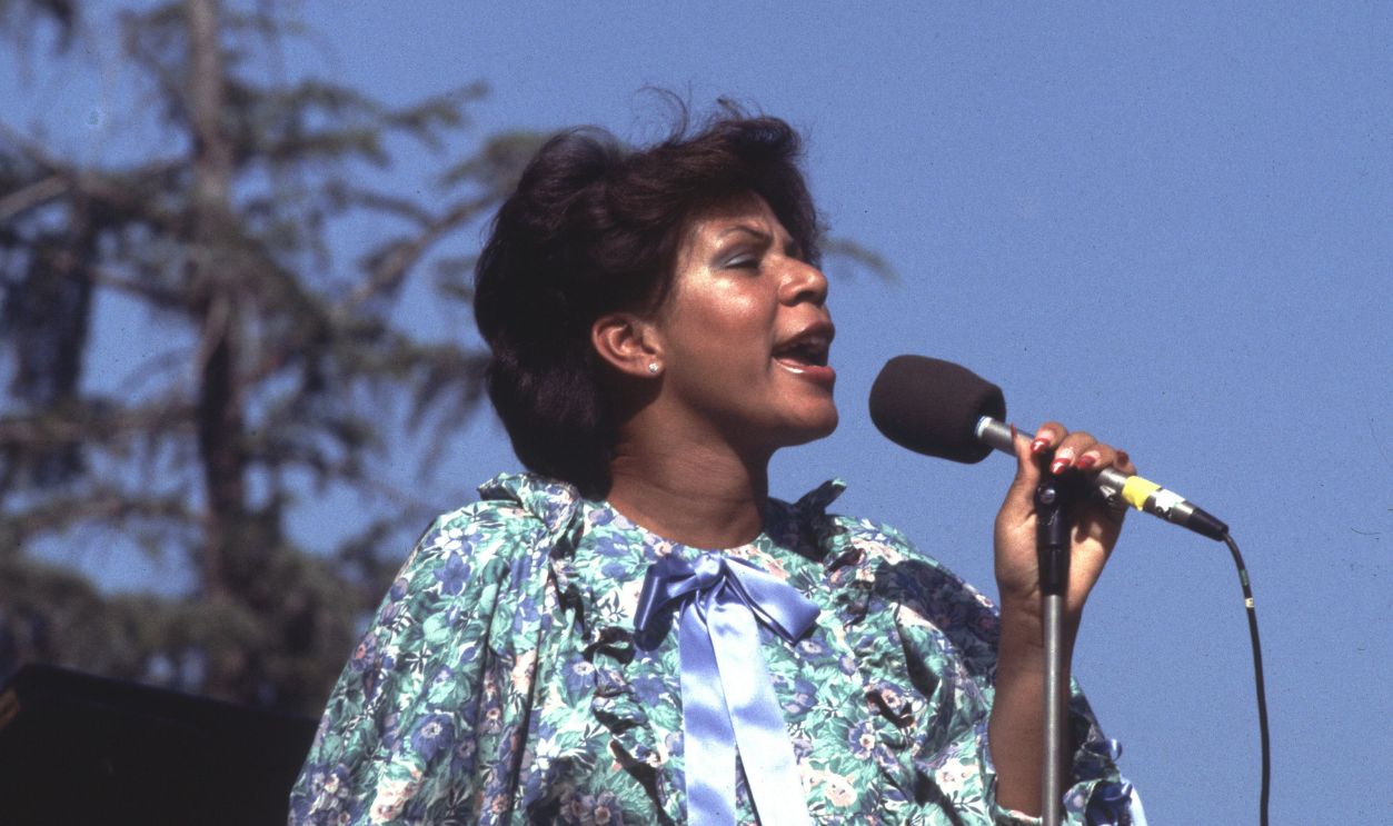 (NO SUB AGENCIES IN UK, FRANCE, GERMANY, HOLLAND, SWEDEN, FINLAND, JAPAN.) Minnie Riperton, late 1970s during Music File Photos - The 1970s - by Chris Walter at the Music File Photos 1970s in los angeles.