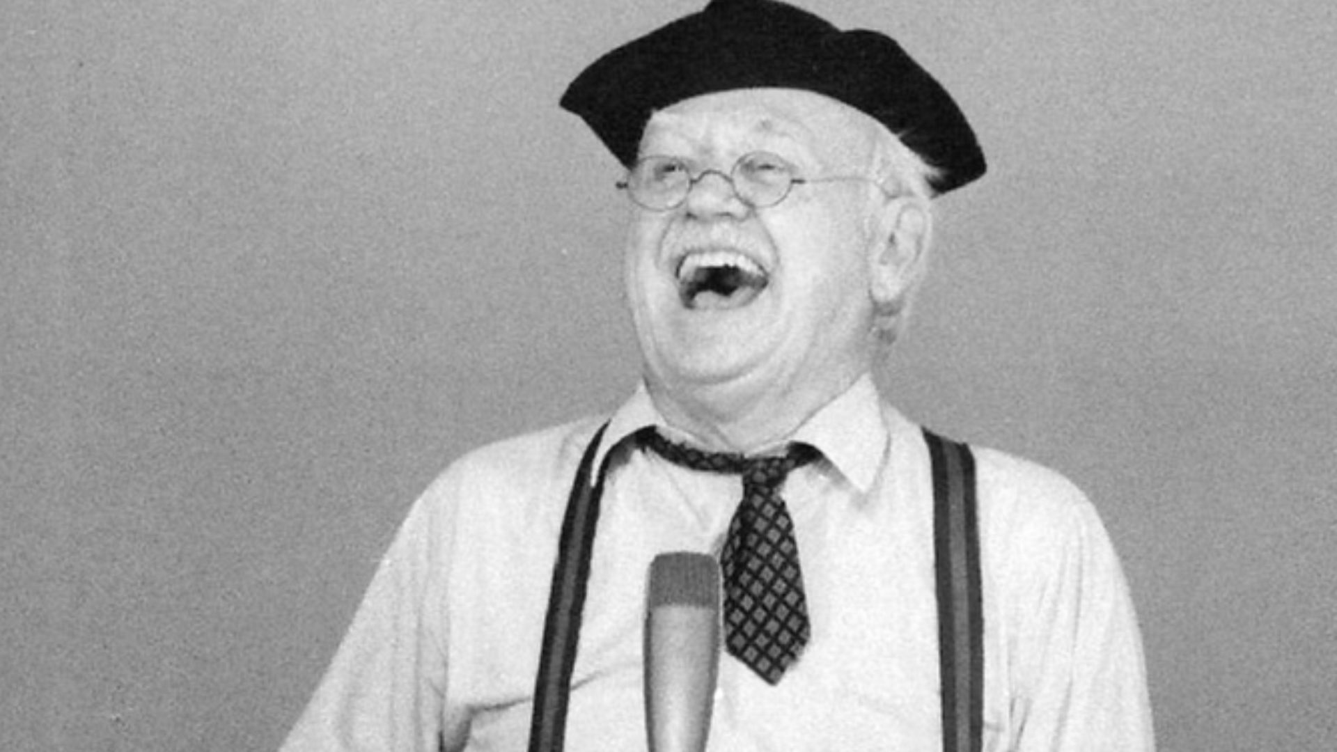 Photo of Cliff Arquette as Charley Weaver from the television game show Hollywood Squares.