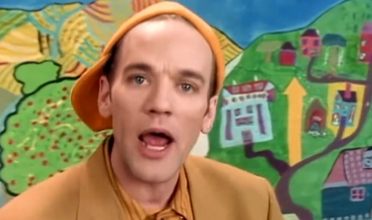 Screenshot from Shiny Happy People (1991)