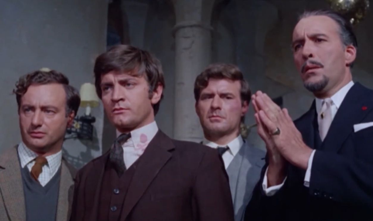 Screenshot from The Devil Rides Out (1968)