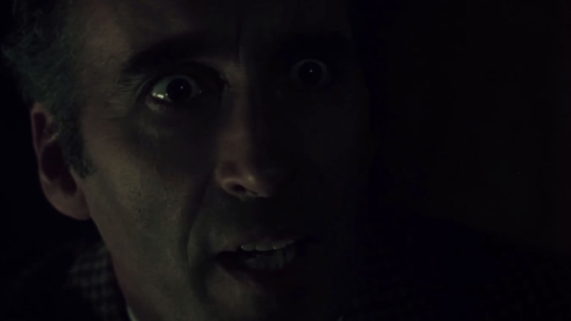 Screenshot from the trailer of The House That Dripped Blood.