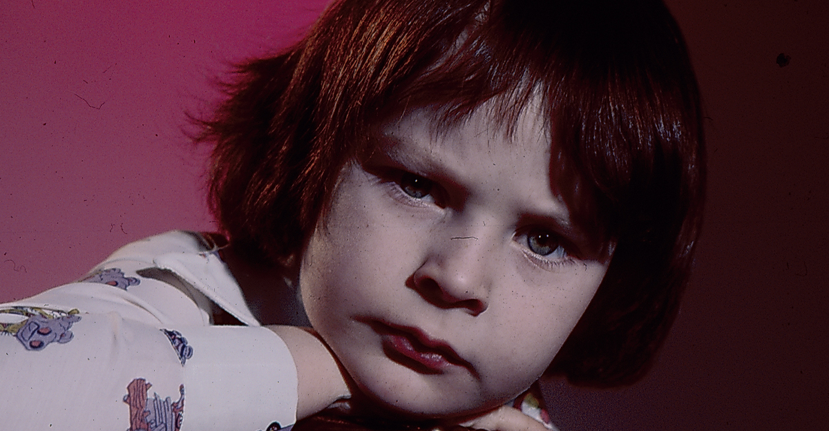 Actor Harvey Stephens in a scene from the movie 'The Omen', 1976. 
