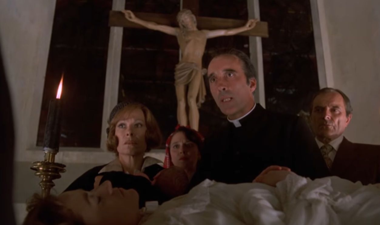 Screenshot from To the Devil... A Daughter (1976)