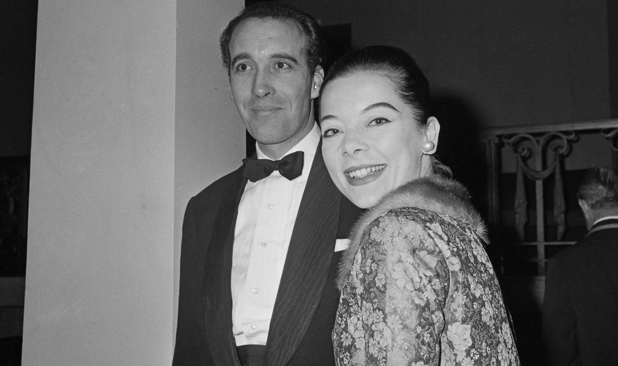 Christopher Lee And Birgit Kroncke