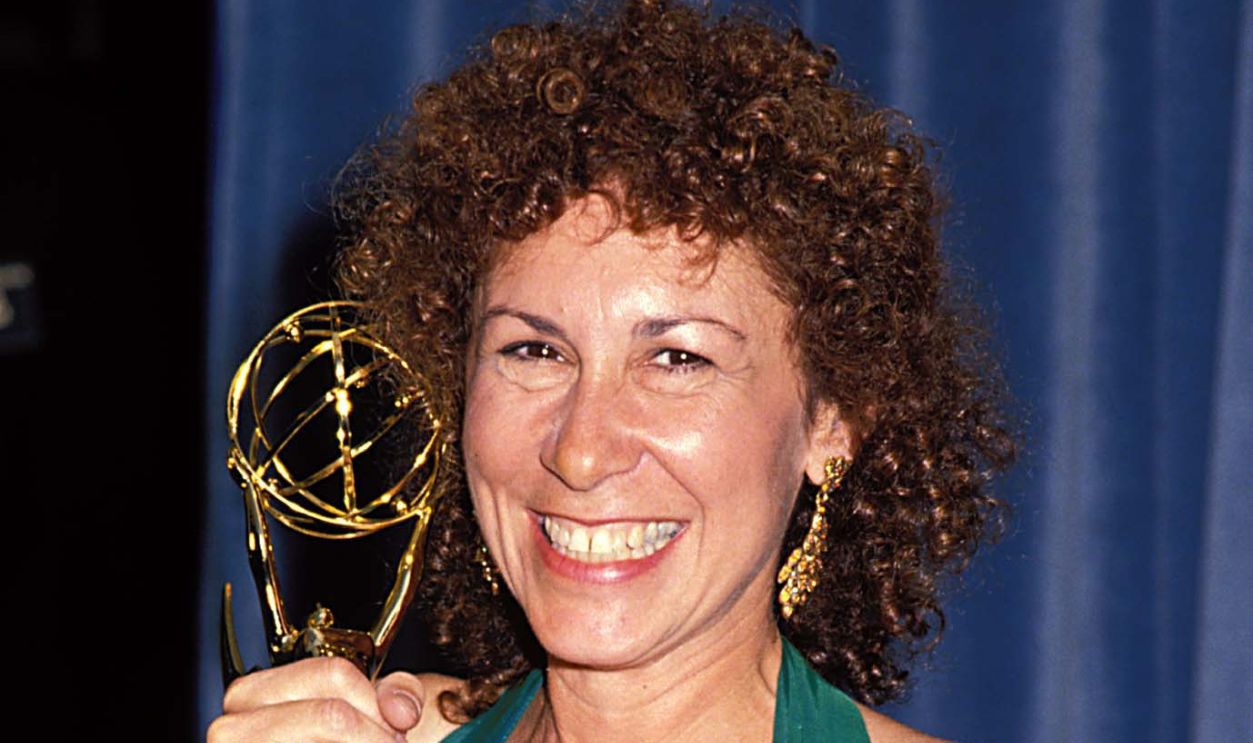 Rhea Perlman during 1989 Emmy Awards in Los Angeles, California, United States.