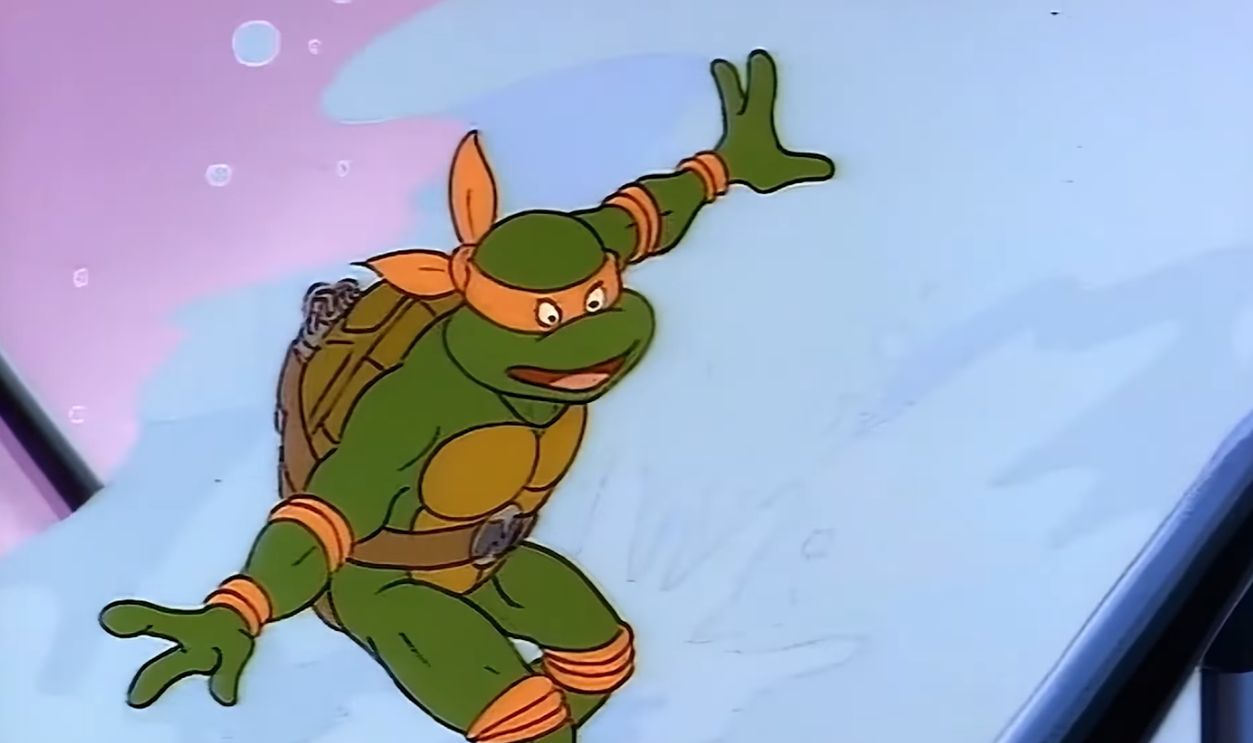 Screenshot from Teenage Mutant Ninja Turtles (1987–1996)