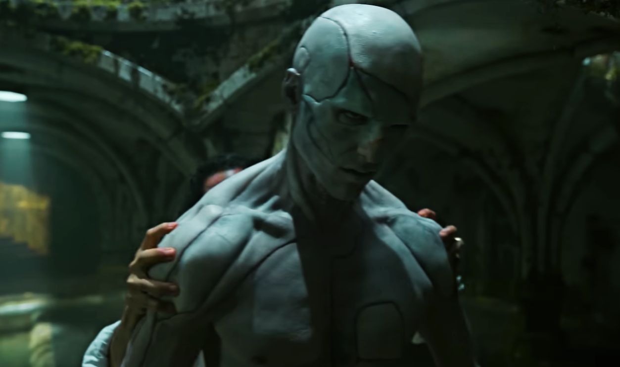 Screenshot from Frankenstein (2025)