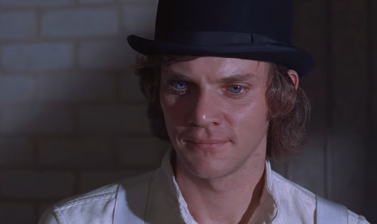 Screenshot from A Clockwork Orange (1971)