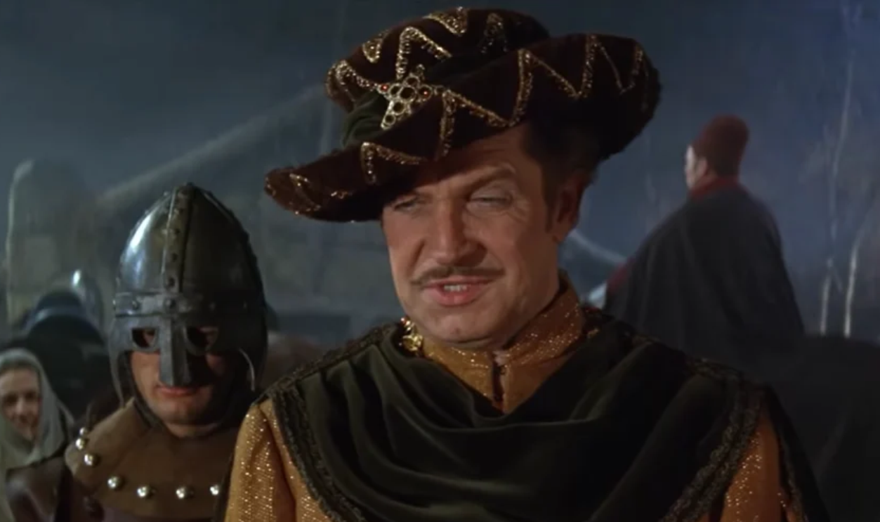 Screenshot from The Masque of the Red Death, American International Pictures (1964)