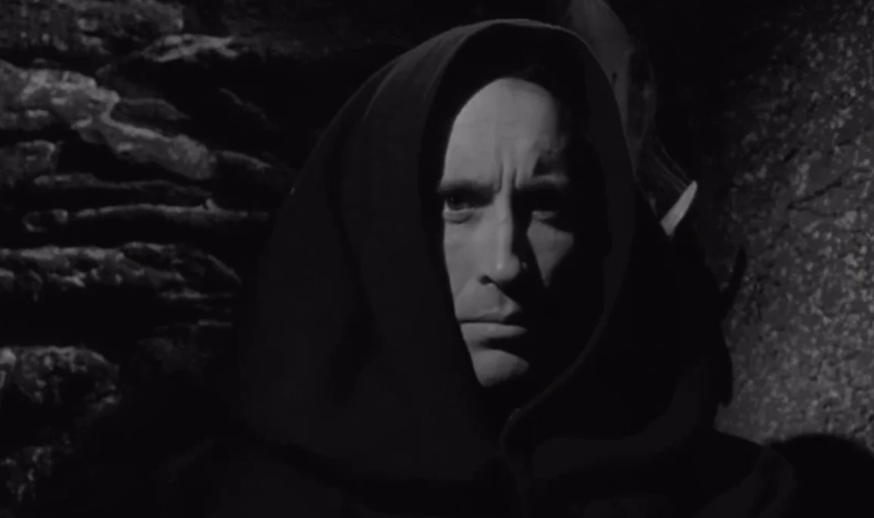 Screenshot from The City of the Dead, Vulcan Films (1960)