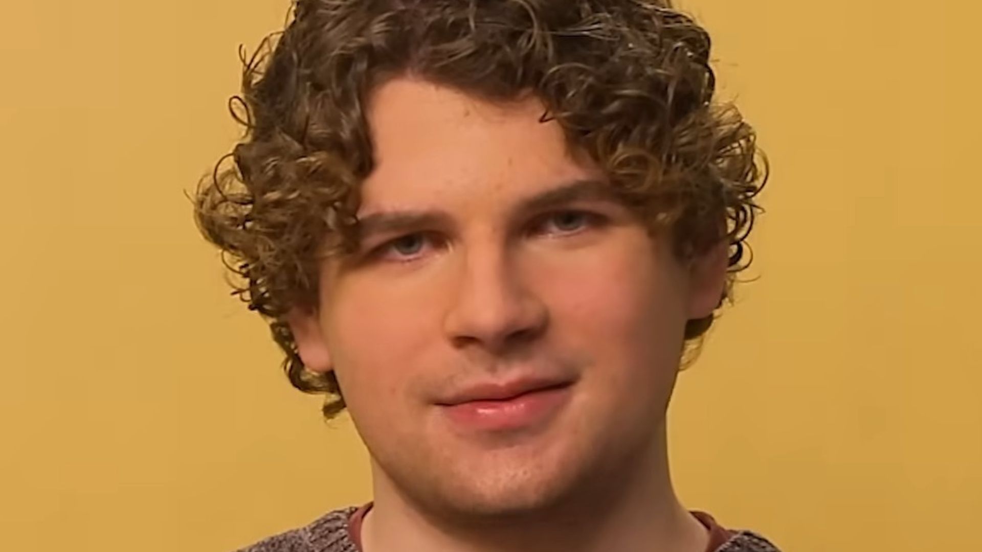 American filmmaker Kane Parsons being interviewed in 2026