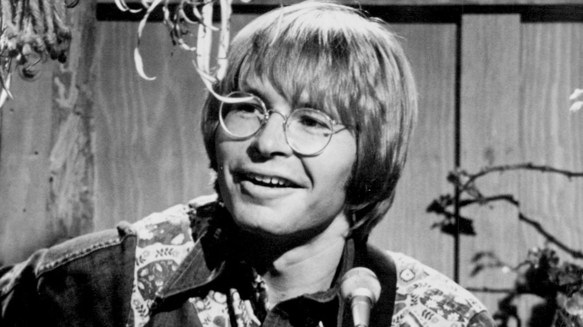 Photo of John Denver from the television special An Evening With John Denver.