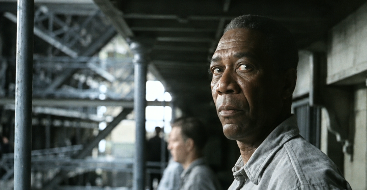 Screenshot from The Shawshank Redemption 1994, Amazon Prime Video