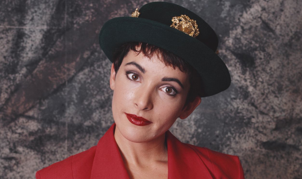 American musician and former member of the Go-Go's, Jane Wiedlin, posed circa 1988.