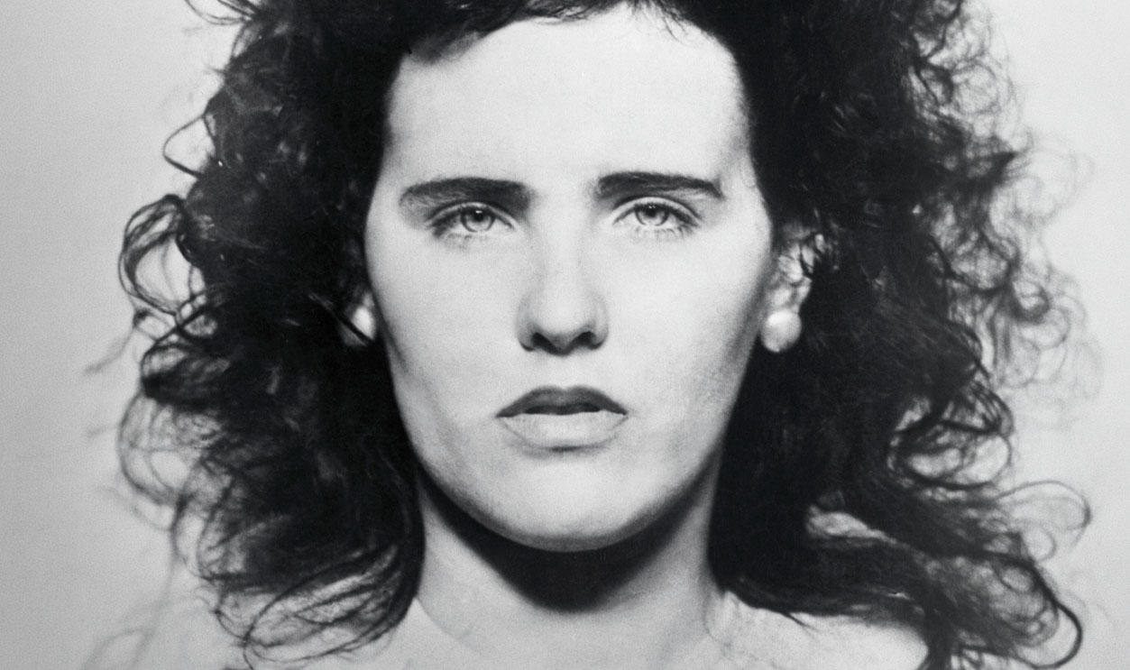 Black and white portrait of Elizabeth Short