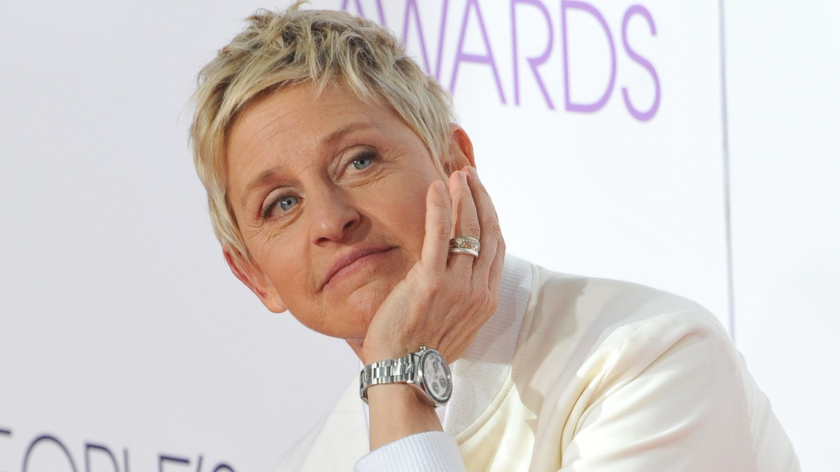 Ellen DeGeneres at the 2015 People's Choice Awards