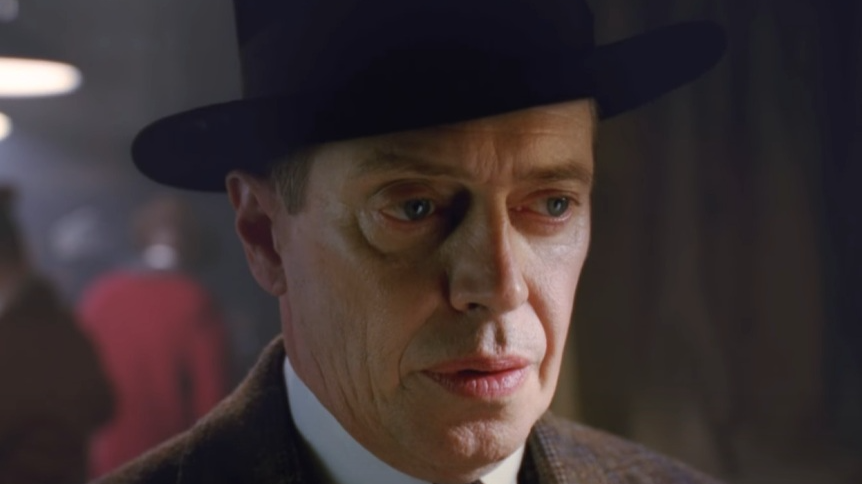 A visually captivating still taken from a pivotal moment in the television series Boardwalk Empire (2010-2014)