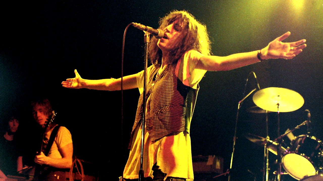 Patti Smith in Rosengrten 1978