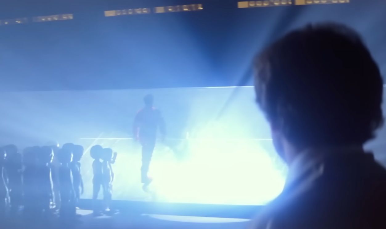 Screenshot from Close Encounters of the Third Kind, Columbia Pictures (1977)