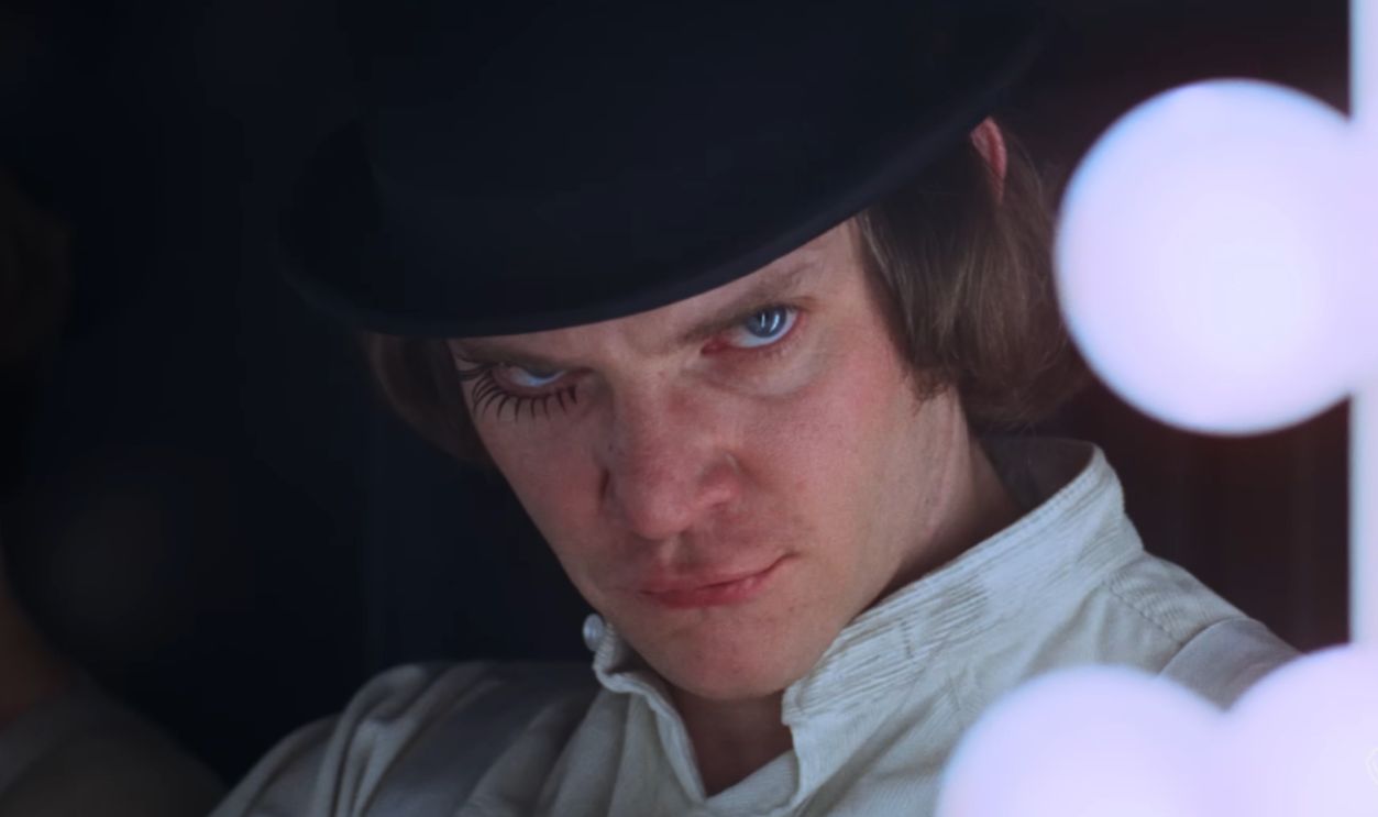 Screenshot from A Clockwork Orange (1971)